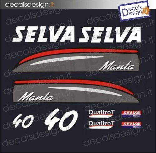 Adesivi motore marino