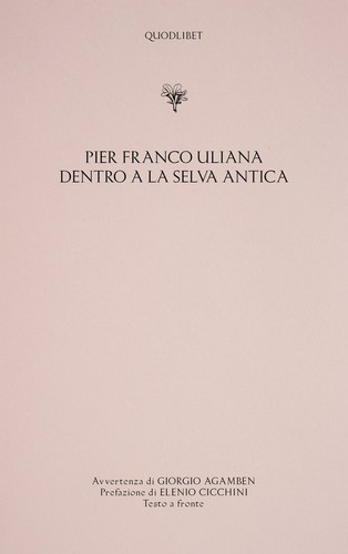 Libro uliana pier franco - -,